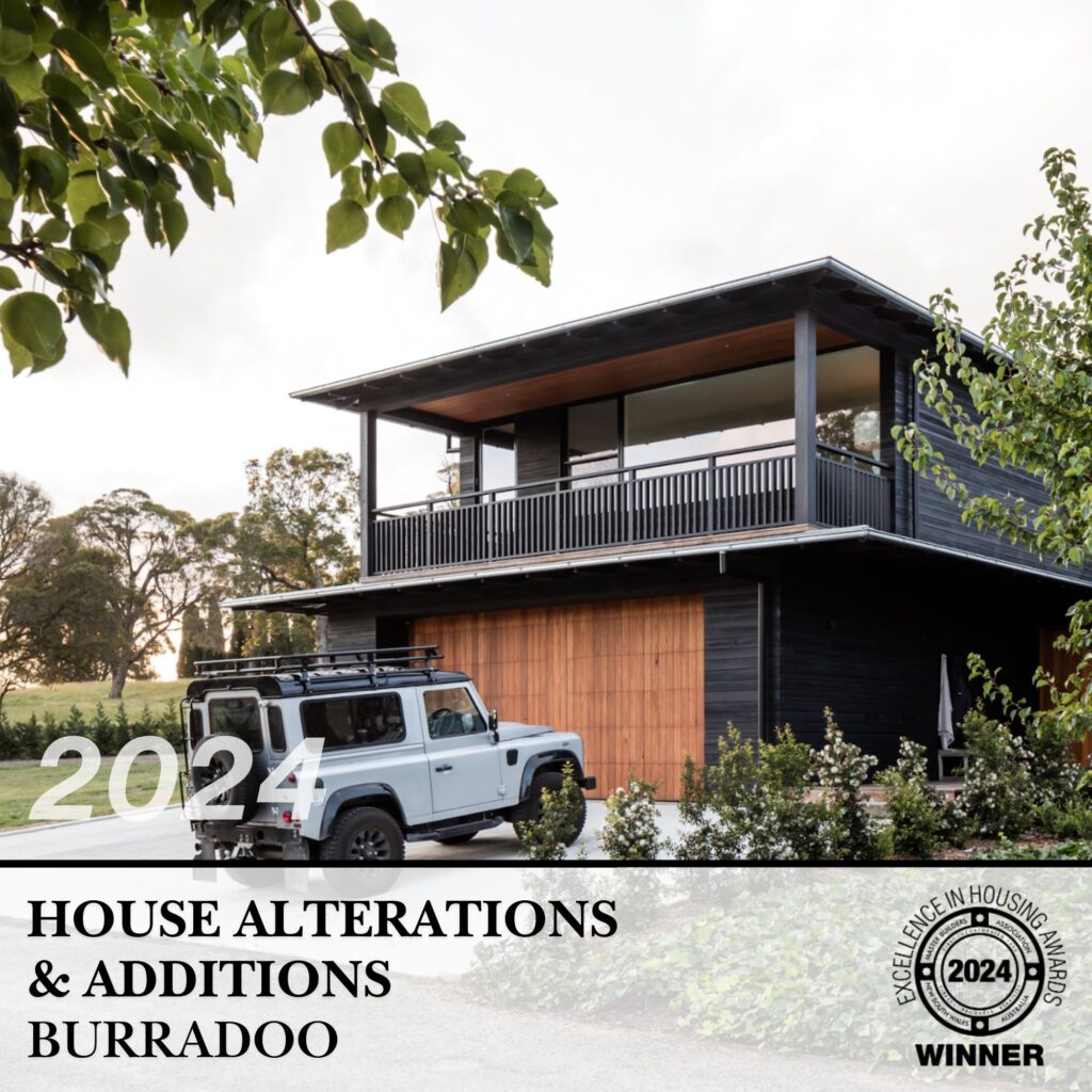 Modern architectural renovation in Burradoo built by Lime Building Group