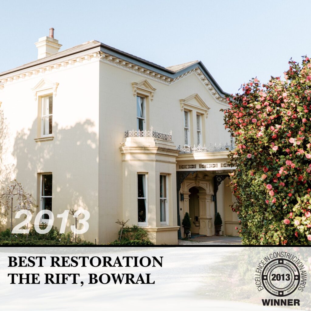 Historic mansion in Bowral restored to award-winning standards